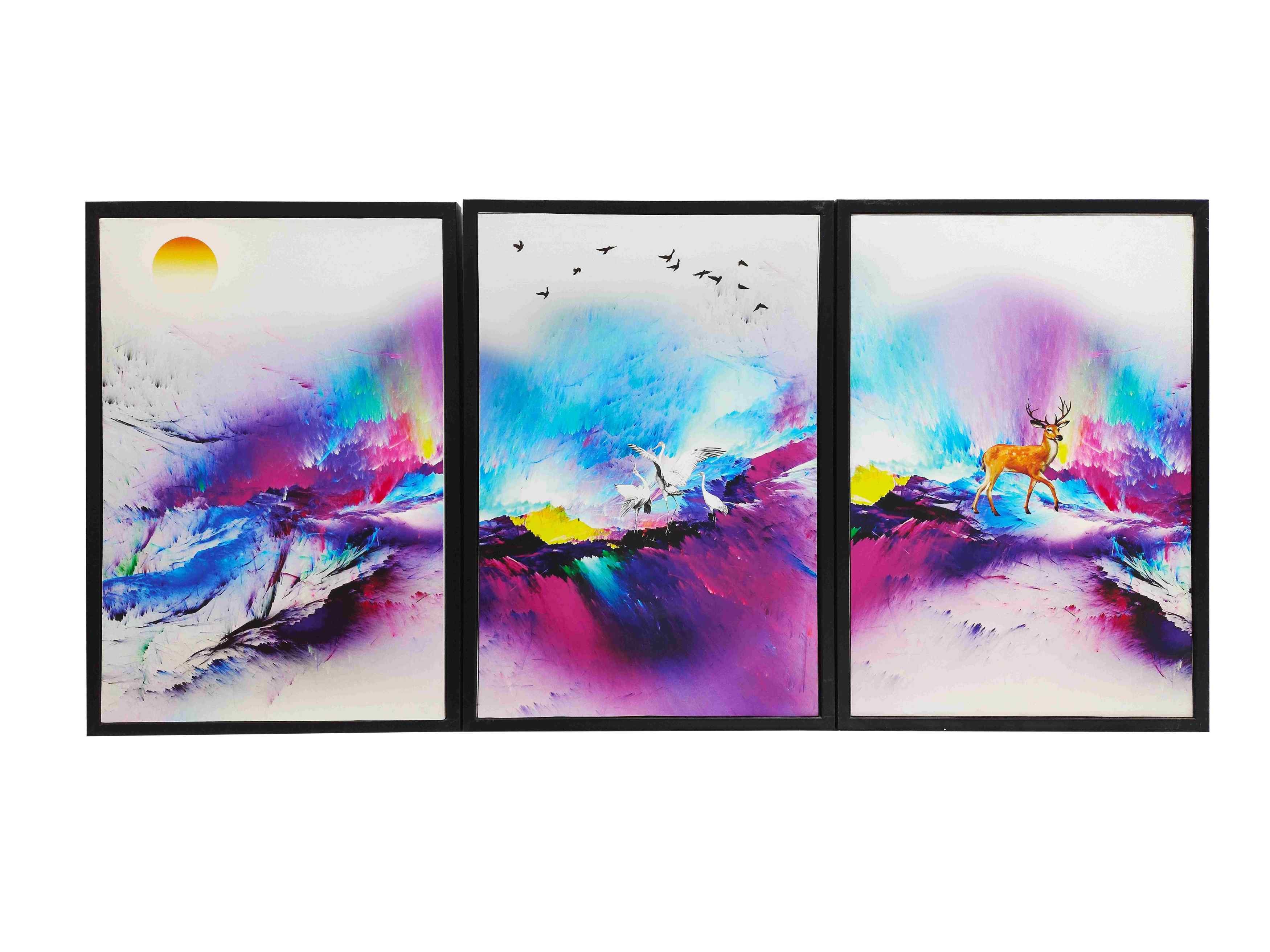 裝飾畫uv打印機樣品